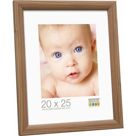 Cadre Photo Châtaignier Bois Brun 16,9 x 16,9 x 1,5 cm
