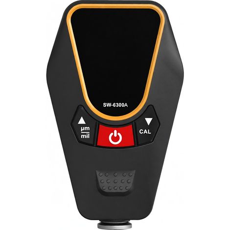 Jauge épaisseur peinture SNDWAY pour auto, portable écran LCD rétroéclairé, mesure 0-1200µm résolution 0.01µm, détection auto Fe/NFe, arrêt auto (1/5)