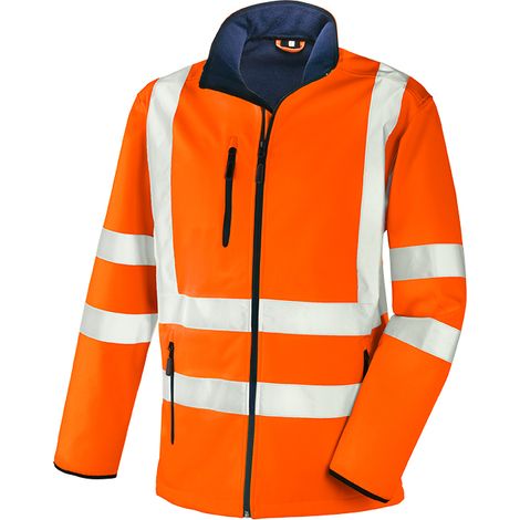 Warnschutz-Softshelljacke NIAGARA leuchtorange Größe L (1/4)