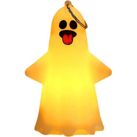 Décorations de fête d'Halloween Veilleuse Fantôme Pendentif Porte-clés Sac à main Décor Cadeaux (1/5)