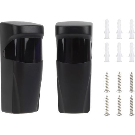 Photocellules Universelles, Cellule Portail à 90° pour Porte Automatique et Portail Garage, Cellule Photoélectrique Infrarouge Modulé AC/DC 12-24V, Étanchéité IP55, Émetteur et Récepteur Inclus (1/5)