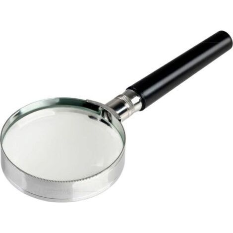 Loupe de poche grossissante 10x - Idéale pour lire, examinateur des pièces de monnaie et plus encore, cadeau parfait pour les seniors (1/4)