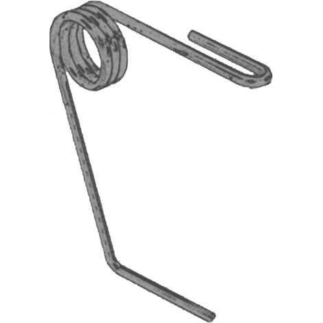 Dente seminatrice anteriore dx Ø 7mm adattabile Aba (1/2)