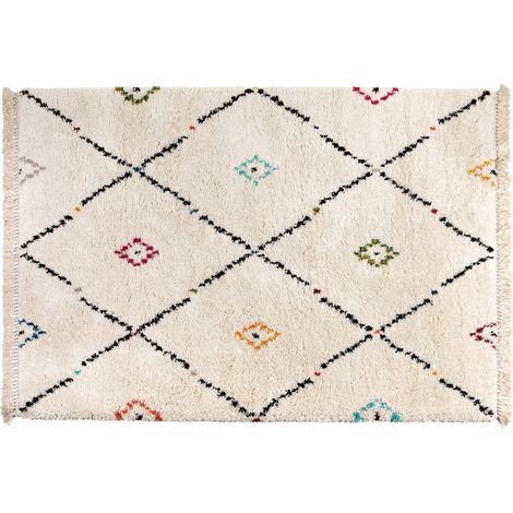 VIVARAISE - Tapis Vivaraise Elias 2 - Tapis ethnique multicolore en polypropylène 160 x 230 cm