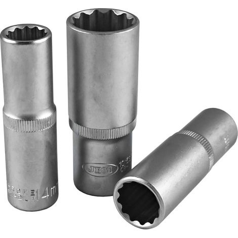 Llave de vaso jbm xzn 12 puntos 22 mm 75 mm (1/3)