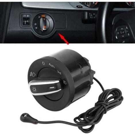 1Z0941431K Interruptor de control de faros, XU, con módulo de sensor de luz automático, interruptor para automóvil - (1/4)