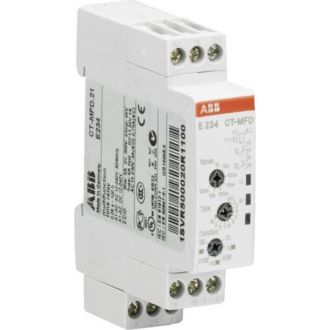 RELAIS TEMPORISÉ MFD DE CT. 21-12... 240 V AC/DC ABB 1SVR500020R1100 (1/2)