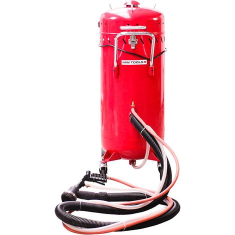 Mw Tools – Sableuse pneumatique mobile 106L – Aspirateur intégré pour sablage précis – Débit d'air 420L/min – SKU CAT03010 (1/5)