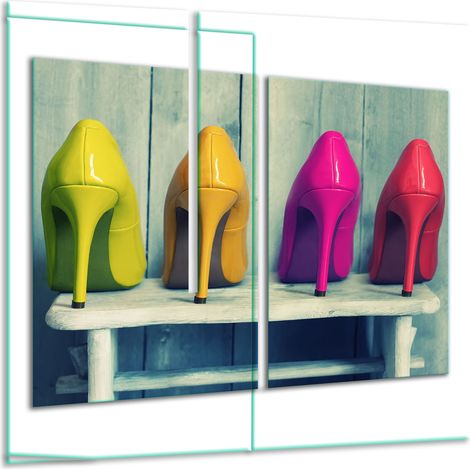Tagliere in vetro 2x 30x52 scarpe (1/5)