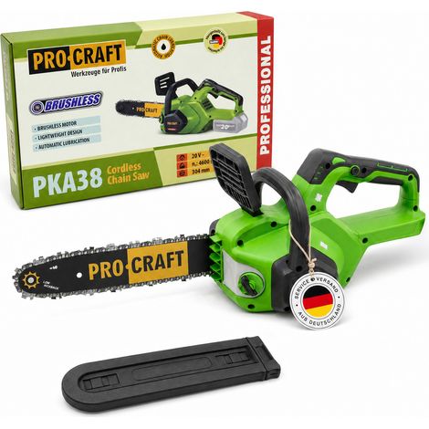Motosierra a batería Procraft PKA38 20 V 304 mm Brushless Solo - sin batería, sin cargador (1/5)