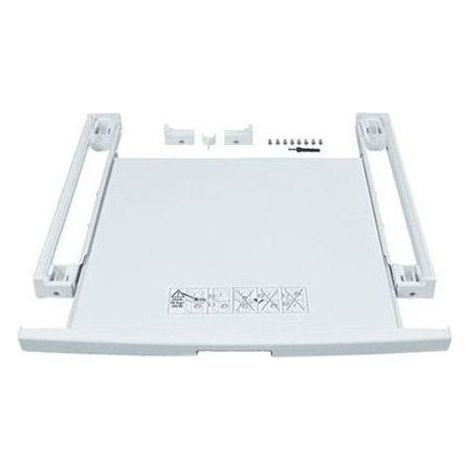 Bosch WTZ11400 Kit di Collegamento a Colonna Lavatrice e Asciugatrice con Ripiano Estraibile 60 cm colore Bianco
