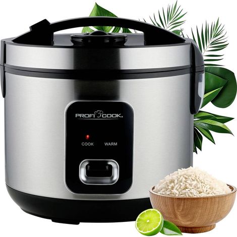 ProfiCook PC-RK 1285 Cuociriso Argento 3 kg