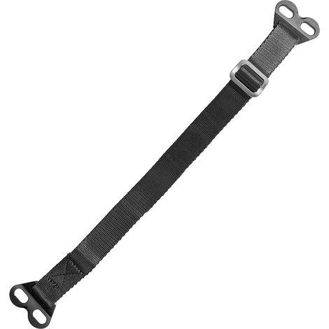 Biketec Textilgurt zum Vorziehen des Motorrads nach vorne, passend für KTM / Gasgas / Husqvarna / Beta Motorräder, 560 mm x 2,5 mm x 25 mm, Farbe: Schwarz/Schwarz (1/3)