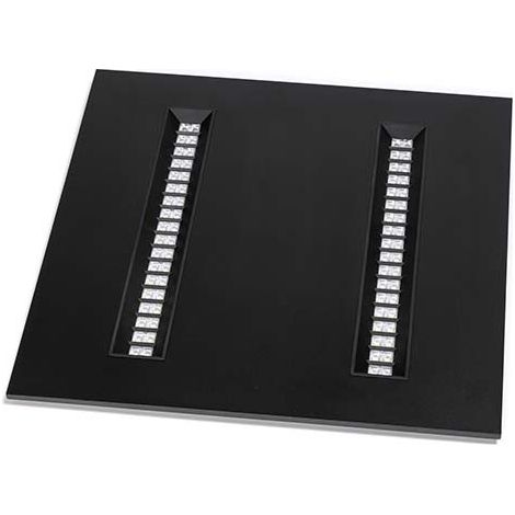PANEL TIMBA OPTIQUE 22/24/28/30W NOIR 3000K ASLED TIMOPTBBC
