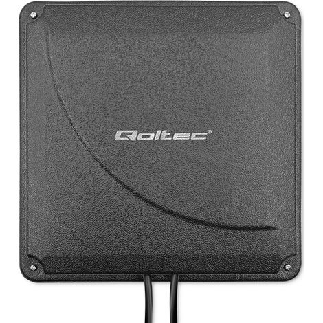 Antenna booster Qoltec 4G LTE DUAL MIMO  35 dBi  50 W  2x SMA maschio (1/5)
