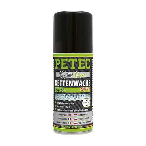 Cera  para  cadena  lubricante  seco  100ml  translúcido  en  spray  PETEC