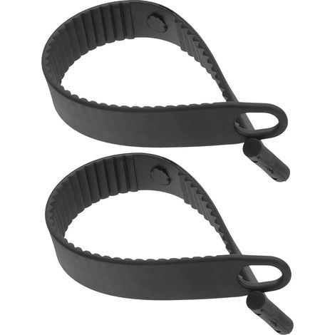 Lot de 2 bandes élastiques de fixation pour vélos - Sangles de serrage robustes et durables pour sécuriser les charges du porte-vélos - Utilisable pour le transport et le stockage (1/5)