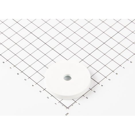 Magna-C Gummiertes Magnetsystem Ø43x6mm mit konischer Senkung (1/3)