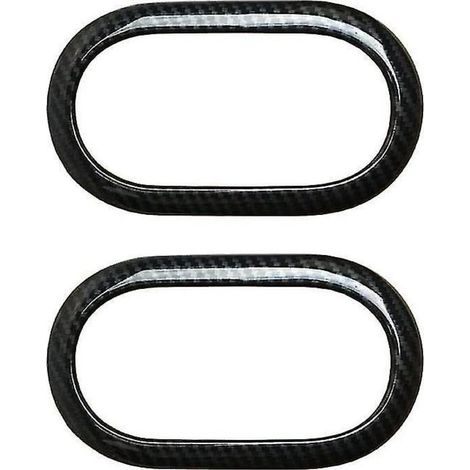 Cadre de poignée de porte intérieure décorative en fibre de carbone pour Smart 453 Fortwo 2015-2020 - Accessoires (1/5)