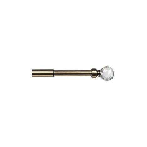 SCORRITENDA 'KIT FERRO' mod. 'Luce' col. oro antico Ø 20/17 mm.