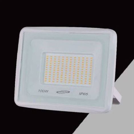 Trade Shop - LED-Strahler 100W 9000LM IP65 Warmweiß Natürlich Kaltlicht EK02-100W-B -