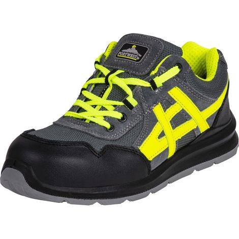 Chaussure De Sécurité Trainer Mersey Steelite S1 Couleur : Gris Taille 38 - Portwest
