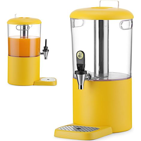 Dispensador refrigerado para zumos y bebidas Uniq 4 l - amarillo (1/5)