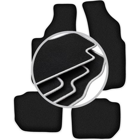 Tapis de sol Carlux argentés pour : Audi V8 berline (1988-1993) (1/5)