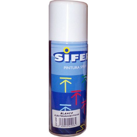 Sifer Spray Smalto Sintetico Lucido 200ml Elettrodo Bianco