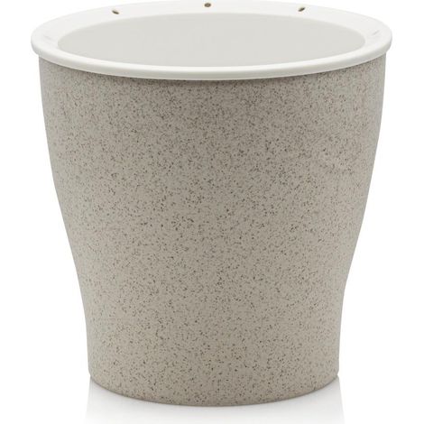 Maceta beige autorriego para plantas Nates Medium (1/5)