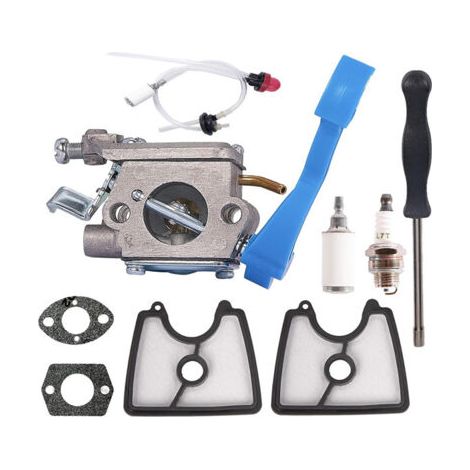 Carburetor repair kit 590460102 for leaf blower accessories 125B/125BX/125BVX C1Q-W37 Carburetor-air filter-fuel line set (1/5)