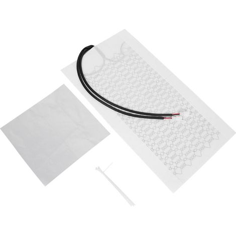 Jeffergarden Coussin chauffant pour siège de voiture en Fiber de carbone, 2 pièces, 12V, 53x27cm, tapis chauffant pour l'hiver