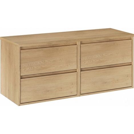 Mobile bagno senza lavabo Edmé marrone 120cm (1/5)