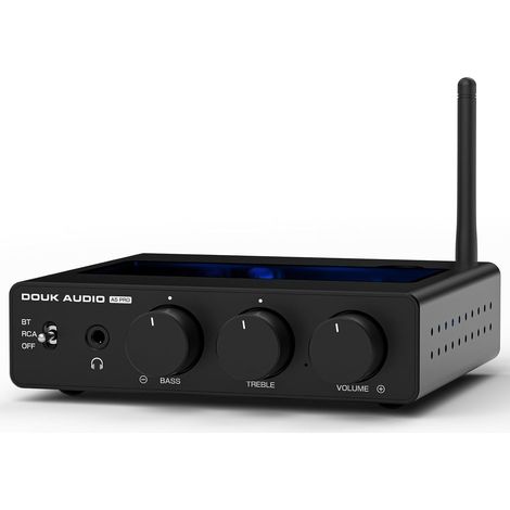 Amplificateur Stéréo A5 TPA3255, Mini Amplificateur de Puissance Audio HiFi 600 W Classe D pour Système Home Cinéma, Enceinte Tour Passive Regal avec Filtre Passe-Haut et Alimentation 48 V (1/5)