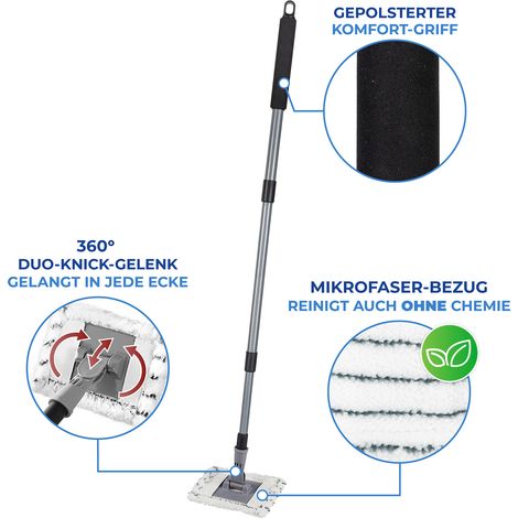 Essuie-carrelage Pro + manche telescopic (1/5)