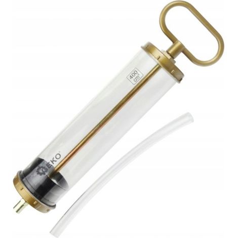 Pompa siringa olio geko g01152 capacità 400 ml flessibile (1/4)