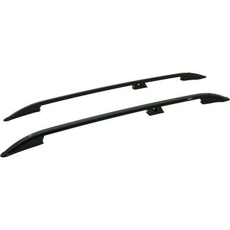 TURTLE kompatibel mit Opel Combo C 2001-2011 Dachreling Crown Schwarz (1/5)
