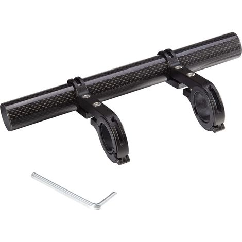 Lenkerverlängerung aus Aluminiumlegierung – Doppelte Verlängerung für Mountainbikes, Motorräder und E-Bikes, inklusive Schraubendreher, 20 cm (1/5)