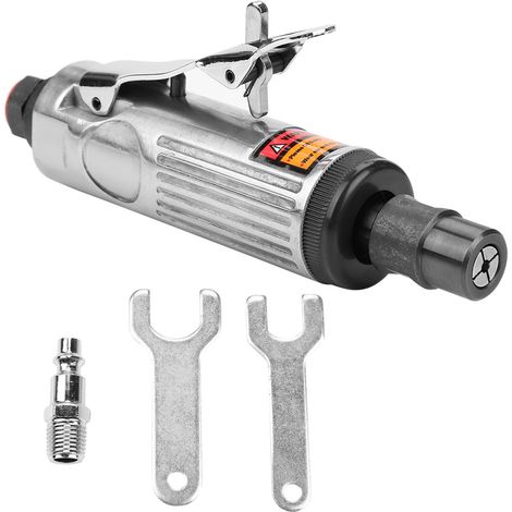 Meuleuse pneumatique 1/4 po, outil de meulage, gravure et polissage d'angle, 22 000 à 25 000 tr/min
