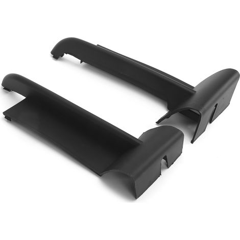 2 grilles de pare-chocs avant gauche et droite en ABS noir 51117056093, de remplacement pour BMW 745Li Base 2002-2005 (1/5)