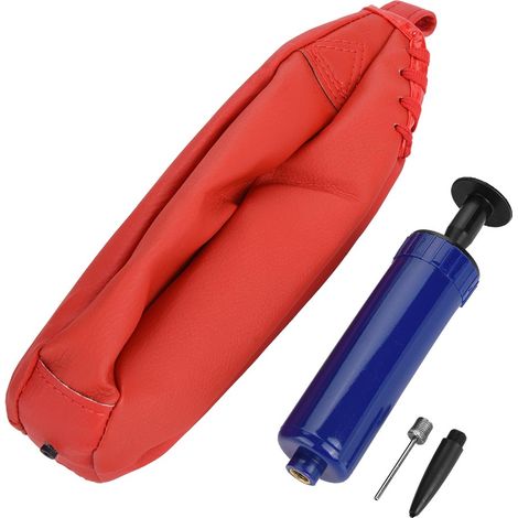 Ballon de frappe gonflable pour entraînement de boxe MMA, sac de vitesse suspendu (Rouge) (1/5)