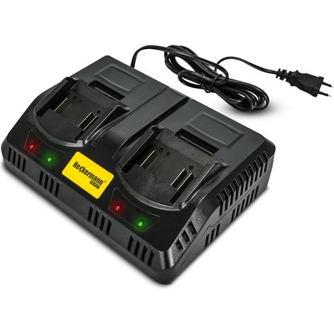 Caricabatterie doppio Heckermann Select 20V 2.2A AVC20-22x2 (1/5)