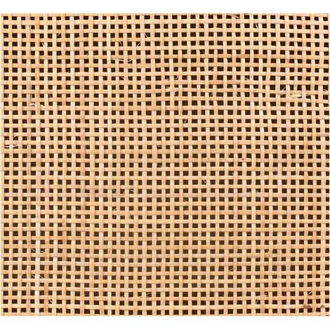 Nordlinger – Rouleau de cannage 100x60cm – Canne de rotin naturel tissé à la main – Motif à carreau pour sièges et projets décoratifs (1/4)