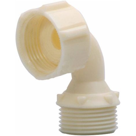 Raccord de tube chargé courbé F3/4" X M3/4" Siroflex