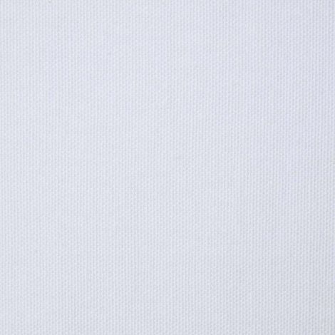 HOMESCAPES Einfarbiger Baumwollstoff weiß – Meterware, 150 cm breit