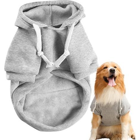 Dog Jacket Adhesive Dog Coats for Cold Weather with Bag Warm Dog (1/5)