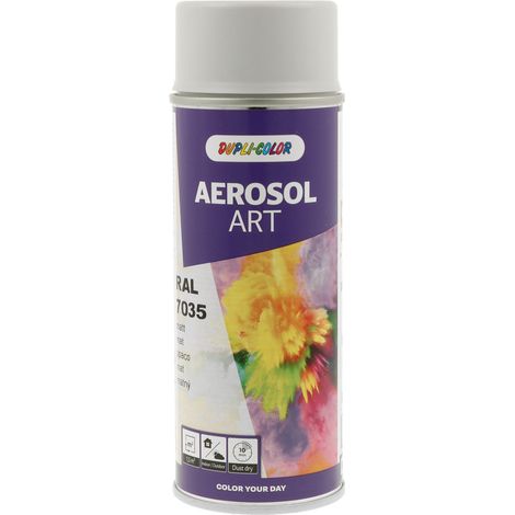 DUPLI-COLOR - Peinture spray ART RAL 7035 Mat - 131592 - Ce produit de marque DUPLI COLOR est neuf.