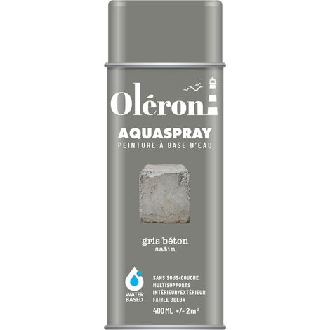 Aerosol Technima Aquaspray Oléron Grigio Cemento Satinato 400ml - Technima