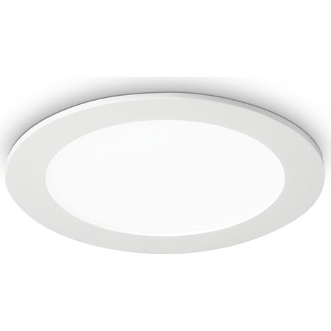 Faretto Incasso Moderno Groove Alluminio Bianco Led 30W 3000K D22,7Cm (1/3)