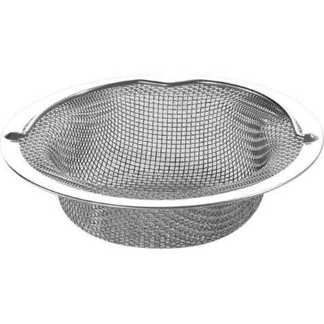 Filtre À Évier En Acier Inoxydable - Maille Dense - Pour Évier Cuisine Et Salle De Bain - Diamètre 4 3 Pouces - 1 Pièce (1/5)